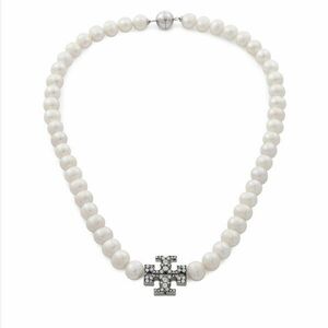Nyaklánc Tory Burch Kira Pearl 164617 Fehér kép