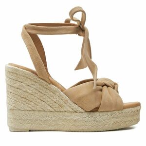 Espadrilles Manebi Hamptons Wedge Espadrilles With Knot M 1.1 WS Bézs kép
