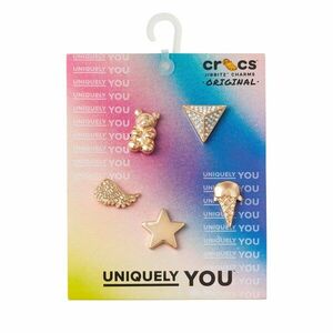 Cipő dekoráció Crocs Gold Icons 5 Pack 10011118 Színes kép