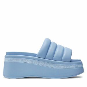 Papucs Tommy Jeans Tjw Wedge Sandal EN0EN02455 Kék kép
