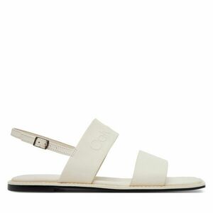 Szandál Calvin Klein Flat Sandal - He HW0HW02377 Ekru kép