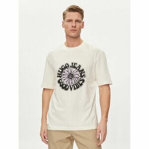 Hugo Póló Nune 50515317 Ekru Regular Fit kép