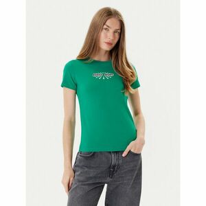 Guess Jeans Póló W5YI04 J1314 Zöld Slim Fit kép