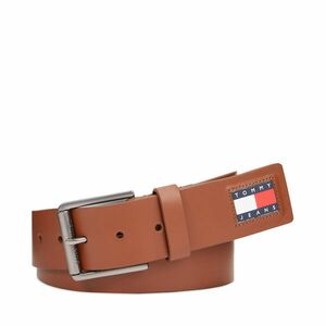 Férfi öv Tommy Jeans Tjm Flag Leather 4.0 AM0AM12340 Barna kép