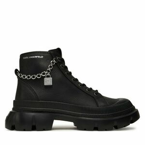 Bakancs KARL LAGERFELD Trekka Max Lock KL43542 Fekete kép