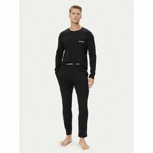 Jack&Jones Pizsama Everest 12273632 Fekete Standard Fit kép