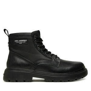Bakancs KARL LAGERFELD KL13035 Fekete kép