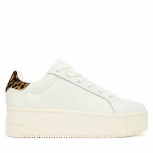 Sportcipők Tommy Jeans Tjw Flatform Leopard Sneaker EN0EN02930 Fehér kép