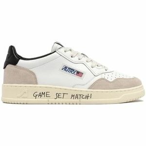 Divat edzőcipők Autry Medalist Low Suede W - White/Black kép