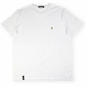 Pólók / Galléros Pólók Organic Monkey T-Shirt Greenlight - White kép
