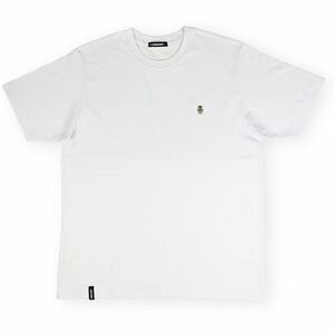Pólók / Galléros Pólók Organic Monkey T-Shirt Robot-E - White kép