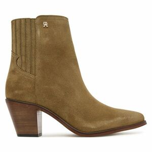 Bokacsizma Tommy Hilfiger Western FW0FW08888 Barna kép