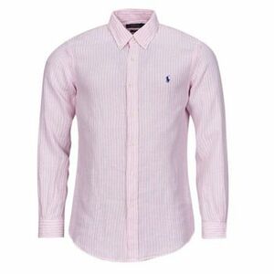 Hosszú ujjú ingek Polo Ralph Lauren CHEMISE COUPE DROITE EN LIN kép