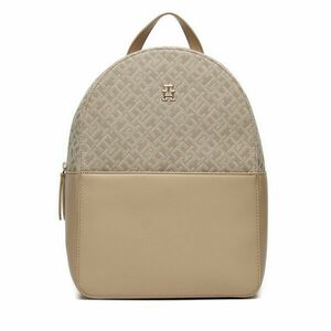 Hátizsák Tommy Hilfiger Th Jacquard Backpack AW0AW17074 Bézs kép