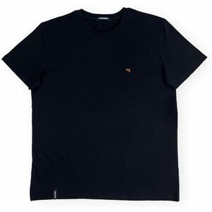 Pólók / Galléros Pólók Organic Monkey T-Shirt Shrimpanze - Black kép