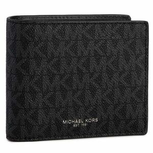 Nagyméretű férfi pénztárca Michael Kors Greyson 39F9LGYF5P Fekete kép
