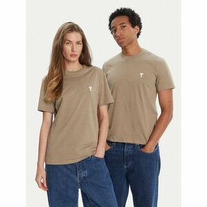 AMI PARIS Póló HTS060.724 Khaki Regular Fit kép