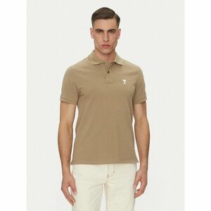 AMI PARIS Pólóing HPL060.760 Khaki Regular Fit kép