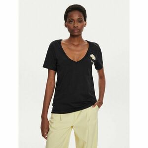 Desigual Póló Vini 24WWTK41 Fekete Regular Fit kép