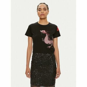 Pinko Póló Quentin 100535 A1QT Fekete Regular Fit kép