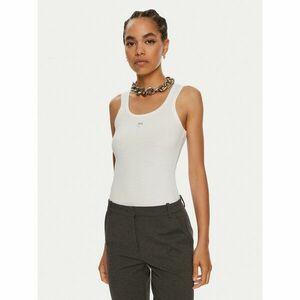 Pinko Felső Calcolatore 100807 A22X Fehér Slim Fit kép
