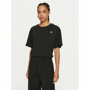 TWINSET Póló 242TP2521 Fekete Loose Fit kép