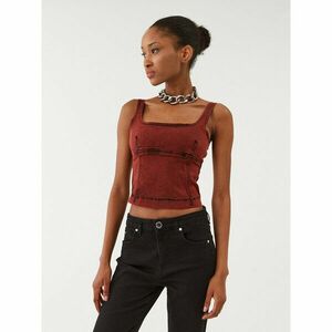 Patrizia Pepe Felső 8C0615/D047-R805 Bordó Slim Fit kép