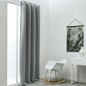 Függönyök és árnyékolók Today Rideau Occultant 140/240 Polyester TODAY Essential Acier kép