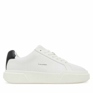 Sportcipők Calvin Klein Chunky Cupsole Laceup Lth Wn YW0YW01947 Fehér kép