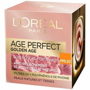 Anti-Age & Ránctalanítók L'oréal Rose Re-Fortifying Day Cream SPF 20 Age Perfect Golden kép