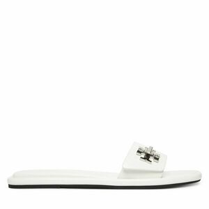 Papucs Tory Burch T Lock Slide 164676 Fehér kép