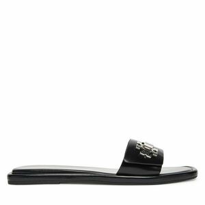 Papucs Tory Burch T Lock Slide 164676 Fekete kép