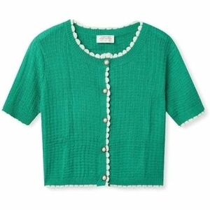 Kabátok Compania Fantastica COMPAÑIA FANTÁSTICA Cardigan 10301 - Green kép