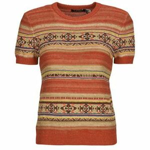 Pulóverek Lauren Ralph Lauren EYELAH-SHORT SLEEVE-PULLOVER kép