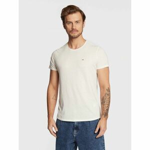 Tommy Jeans Póló Jaspe DM0DM09586 Fehér Slim Fit kép