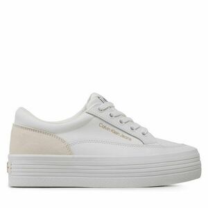 Sportcipők Calvin Klein Jeans Vulc Flatf Low Cut Mix Material YW0YW00864 Fehér kép