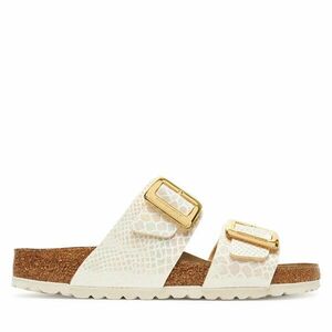 Papucs Birkenstock Sydney Cushion Buckle 1030258 Ekru kép