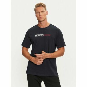 Jack&Jones Póló Corp 12233999 Sötétkék Standard Fit kép