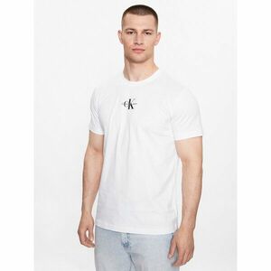 Calvin Klein Jeans Póló J30J323483 Fehér Regular Fit kép