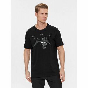 Boss Póló 50506358 Fekete Regular Fit kép