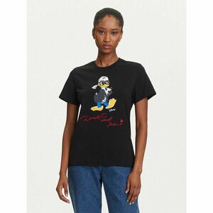 KARL LAGERFELD Póló A3W17090 Fekete Regular Fit kép