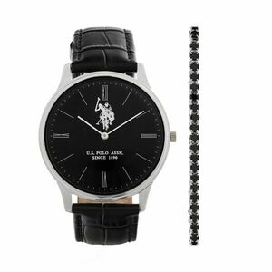Karóra és karkötő szett U.S. Polo Assn. Jeremy USP6391TW Fekete kép
