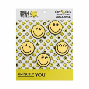 Cipő dekoráció Crocs Smileyworld 5Pck 10015113 Színes kép