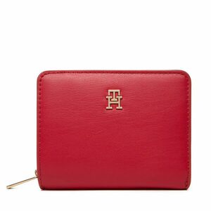 Kis női pénztárca Tommy Hilfiger Th Icon Med Za Flap AW0AW17742 Piros kép