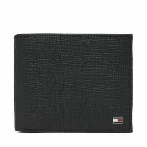 Nagyméretű férfi pénztárca Tommy Hilfiger Th Flag Cc & Coin AM0AM13709 Sötétkék kép