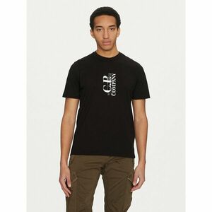 C.P. Company Póló 18CMTS138A005100W Fekete Regular Fit kép