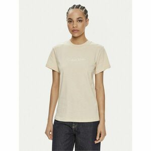 Calvin Klein Póló Hero Logo K20K205448 Bézs Regular Fit kép