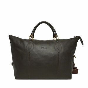 Táska Barbour Leather Medium Travel Explorer UBA0008BR91 Barna kép