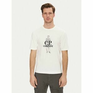 C.P. Company Póló 18CMTS288A006057O Fehér Regular Fit kép