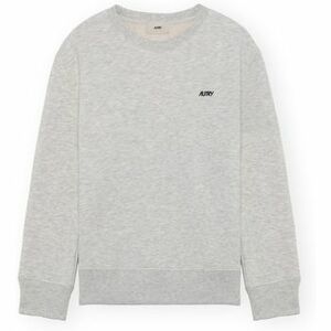 Pulóverek Autry Embroidered Logo Crewneck Sweatshirt - Grey Melange kép